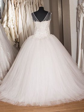 Brautkleider Elfenbein Princess-Stil Model Doreen