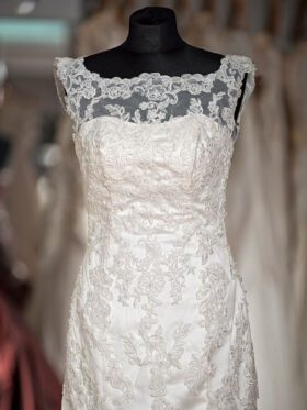 Brautkleider Meerjungfrau-Stil mit Spitze Modell Liana