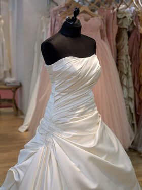 Brautkleider A Linie Vintage Creme Rafaela