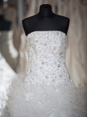 Brautkleider A-Linie Tüll Modell Talea