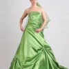 Grünes Brautkleid, Abendkleid Modell Amirya