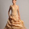Farbiges Brautkleid, Abendkleid Modell Deonora