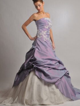 Farbiges Brautkleid Modell Samanta