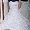 Brautkleider A-Linie Elfenbein Taft Modell Ivana