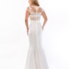 Standesamtkleid Meerjungfrau, Creme, Spitze Modell Selina