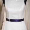 Standesamtkleid kurz Creme Satin Modell Mina
