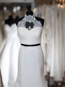 Standesamtkleid Meerjungfrau-stil Modell Luisa