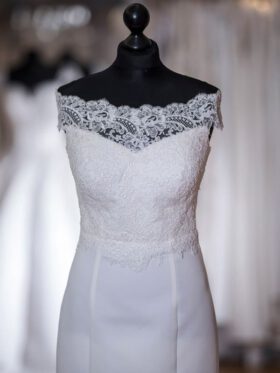 Standesamtkleid Kurz Vintage Modell Michelle