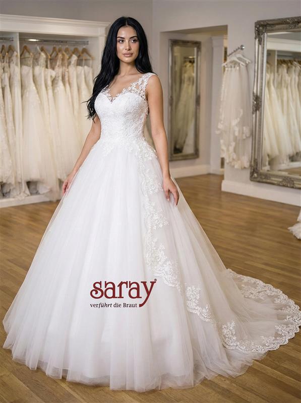 Brautkleider A-Linie Elfenbein Carmen-Ana-Maria