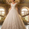 Brautkleid Modell Valerie – PrinzessIn Style mit Tüll und Spitze