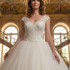 Brautkleider Creme Princess-Stil Model Elisabeth