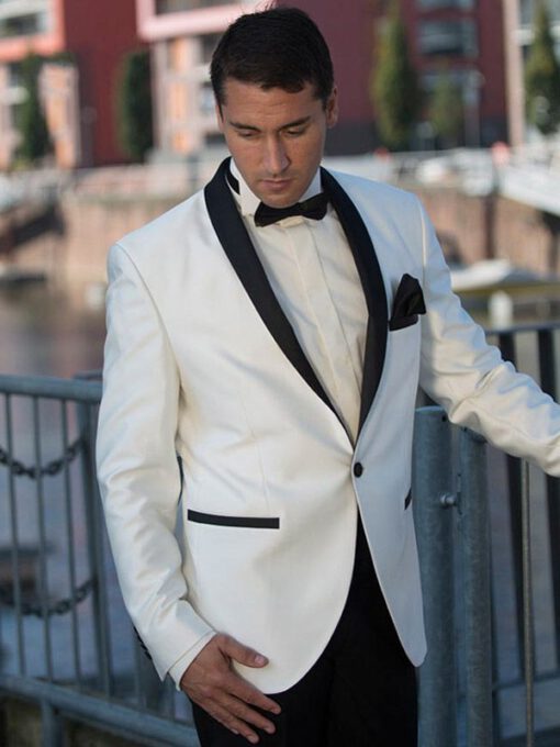 Hochzeitsanzug Smoking Slimfit Modell Chicago 8 - Teilig – Bild 2