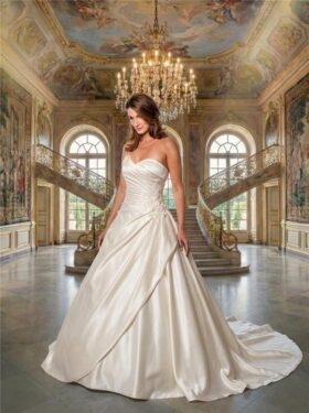 Brautkleider A Linie Vintage Creme Rafaela